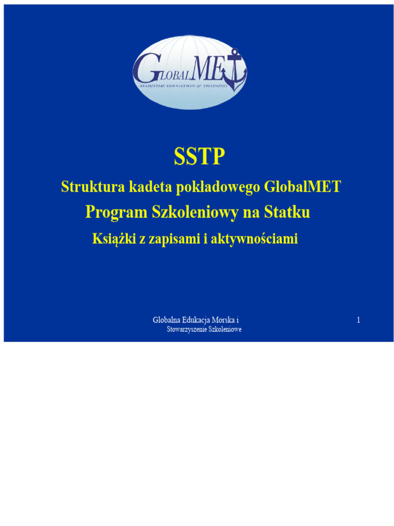 GlobalMET Pokład | PDF