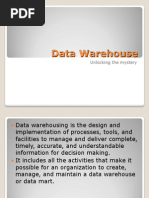 Data Warehouse Final Report