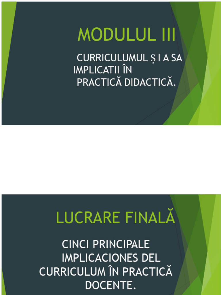 Proiect Final Modul III (Tutoriale) | PDF
