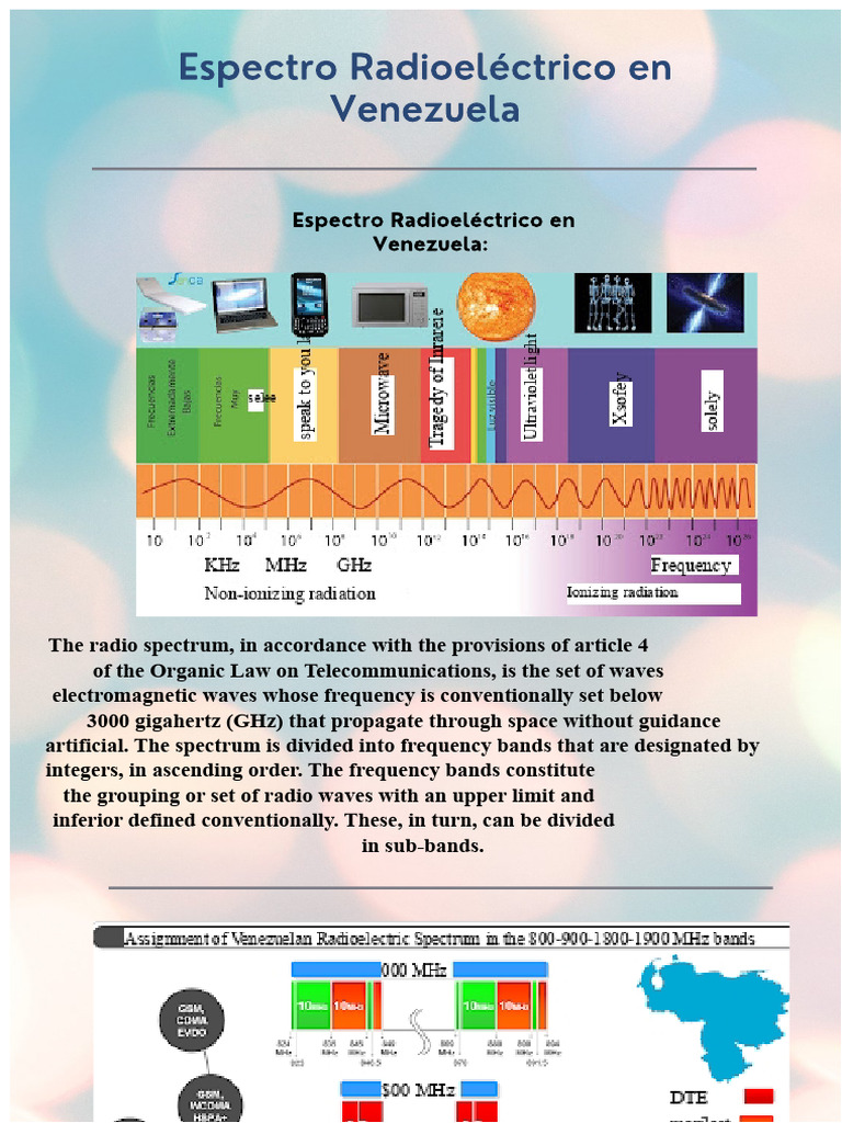 Overview of Radio Spectrum Frequency Bands | PDF