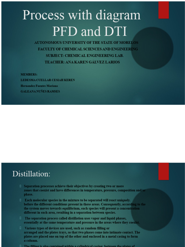 Distillation Process Overview and Diagram | PDF | Distillation ...