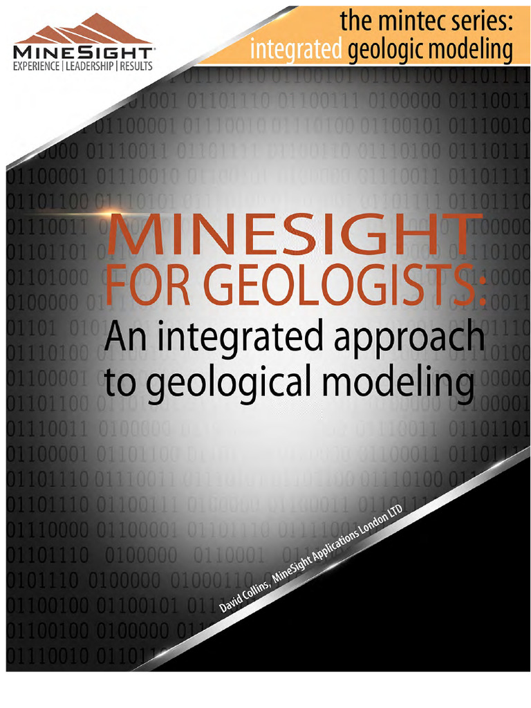 Modelagem Geológica Integrada com MineSight | PDF | Modelagem 3D ...