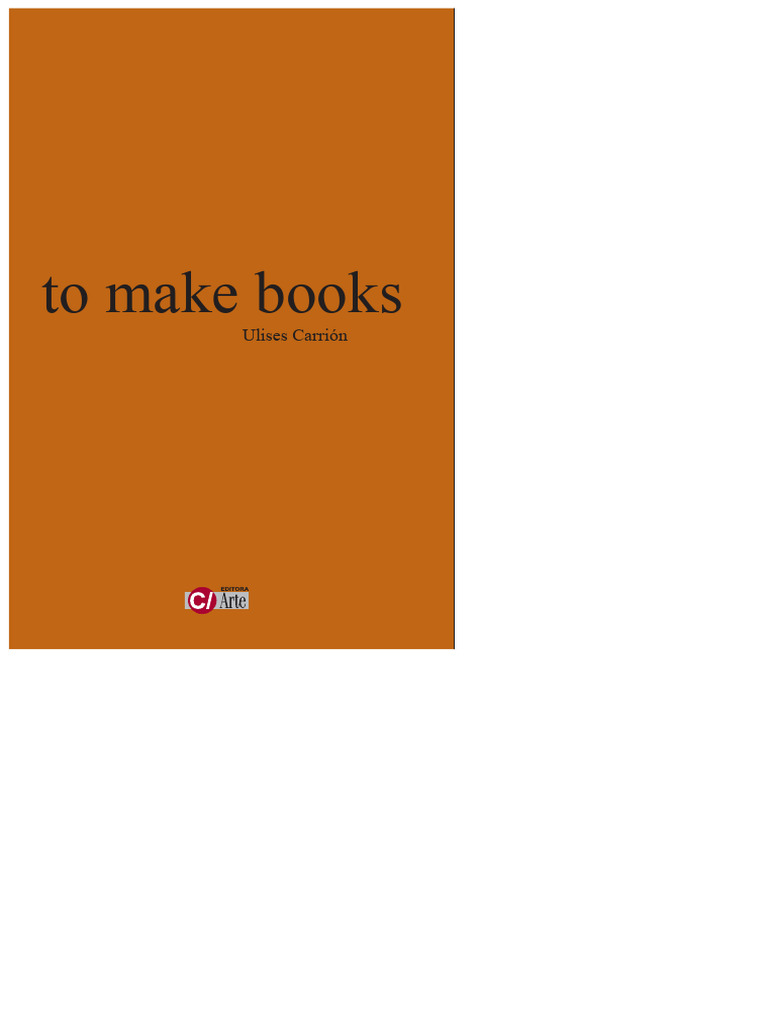 The New Art of Bookmaking | PDF | Poetry | Books