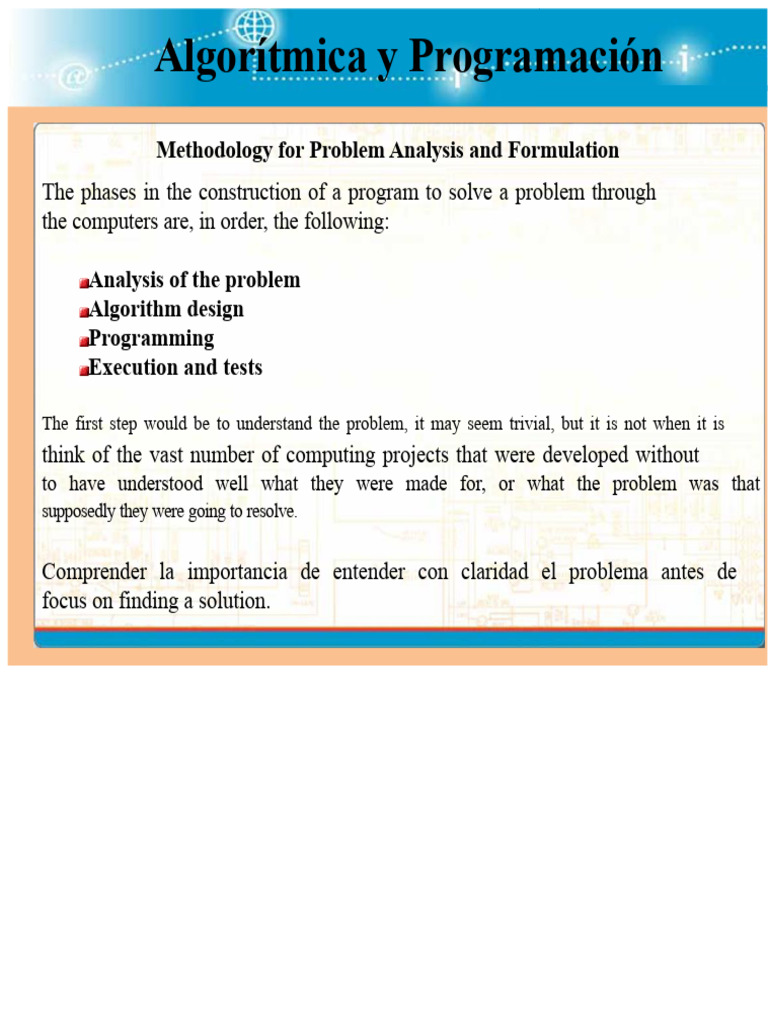 Methodology Class For Analysis and Problem Formulation | PDF ...