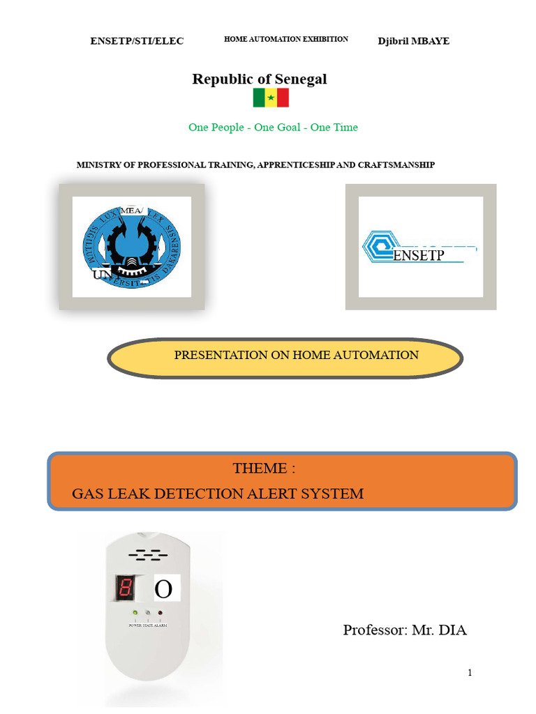 Gas Leak Detection Alert System | PDF | Sensor | Liquefied Petroleum Gas