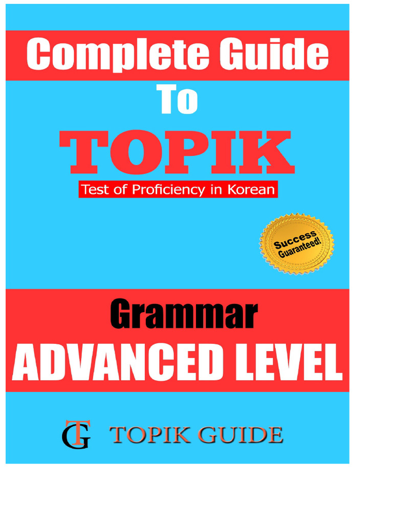 Grammaire Avancée TOPIK : Structures et Exemples | PDF | Verbe | Sujet ...