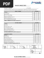 Digit Span Test Administration Guide | PDF | Cognitive Science ...