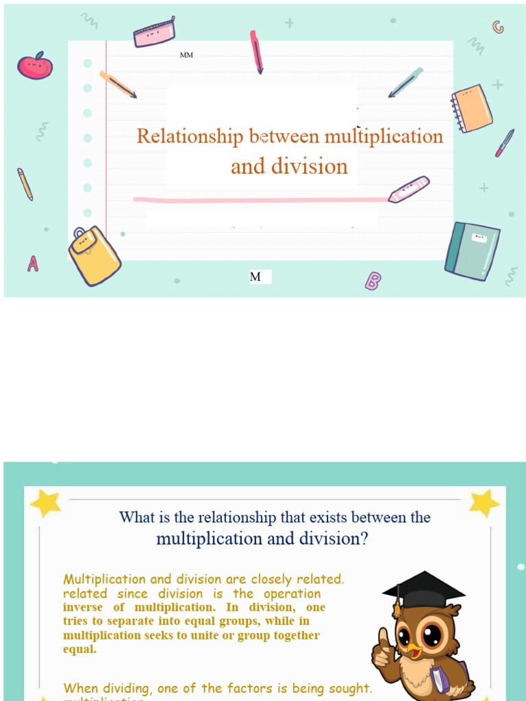 Multiplication and Division Explained | PDF | Division (Mathematics ...