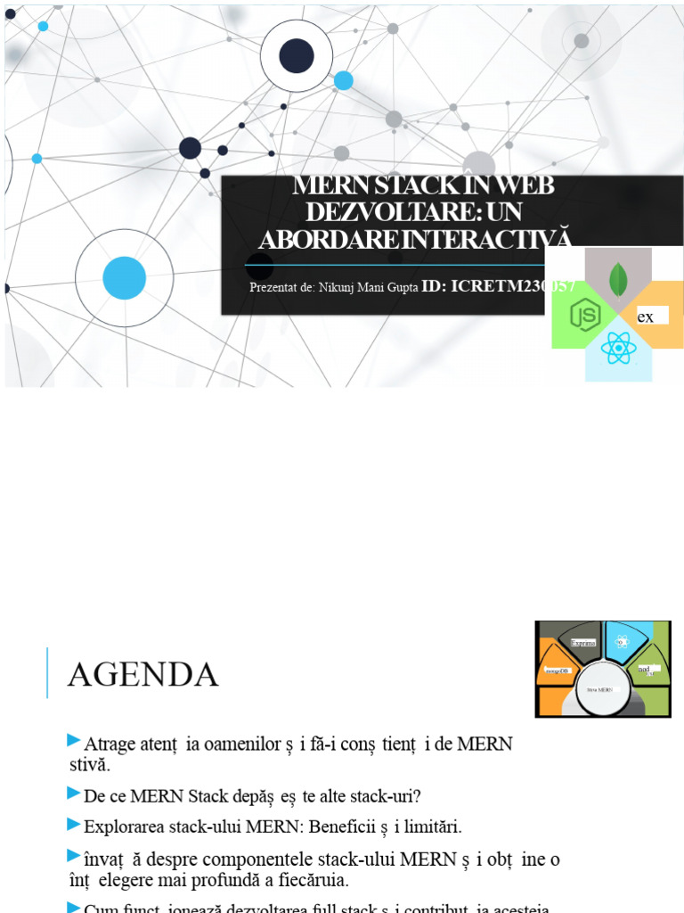Prezentare PPT MERN STACK | PDF