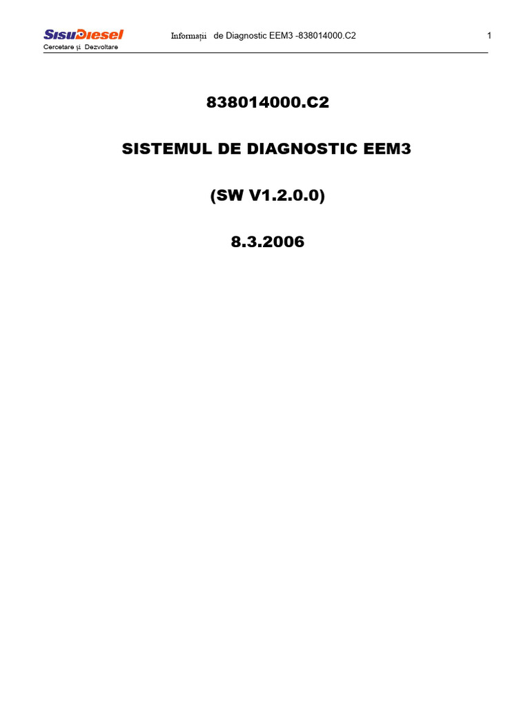 Coduri de Defecțiune Motor | PDF
