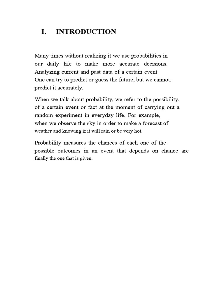 Understanding Probability Basics | PDF