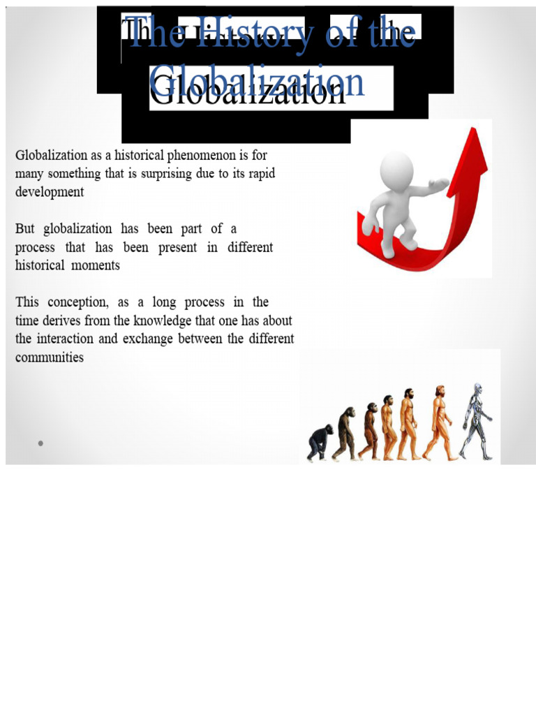 Key Milestones in Globalization History | PDF | Globalization | World ...