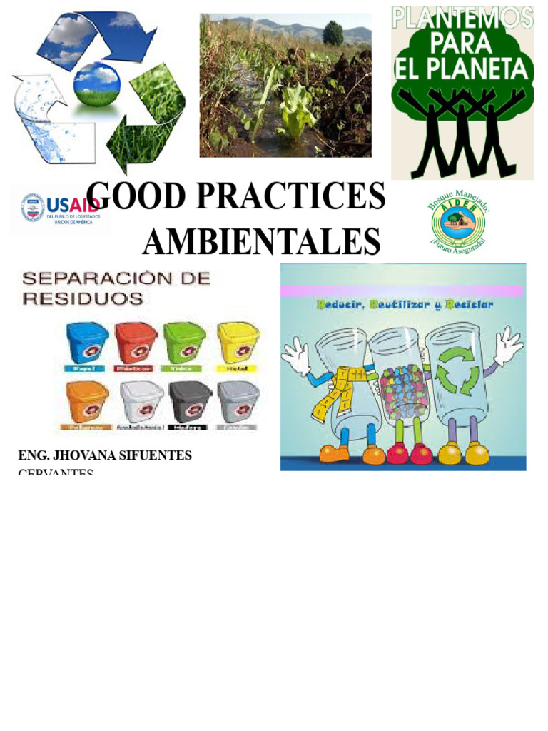 Good Environmental Practices Guide | PDF | Waste | Recycling