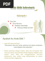 Download Kode Etik Sekretaris by Elisa Yin SN96677482 doc pdf
