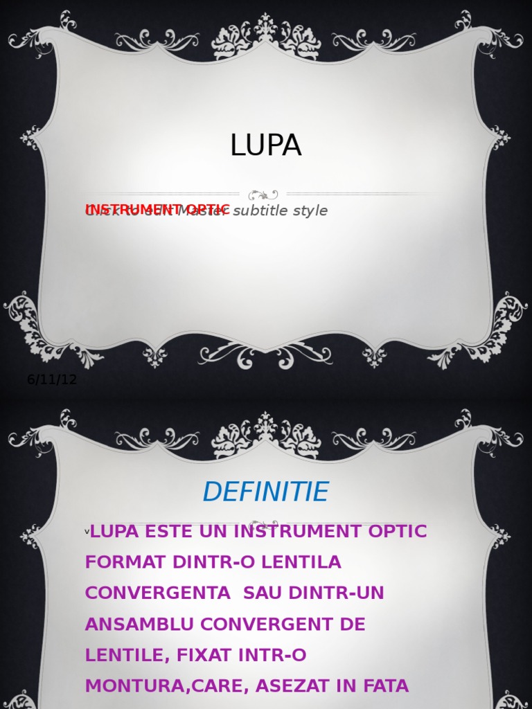 Lupa | PDF