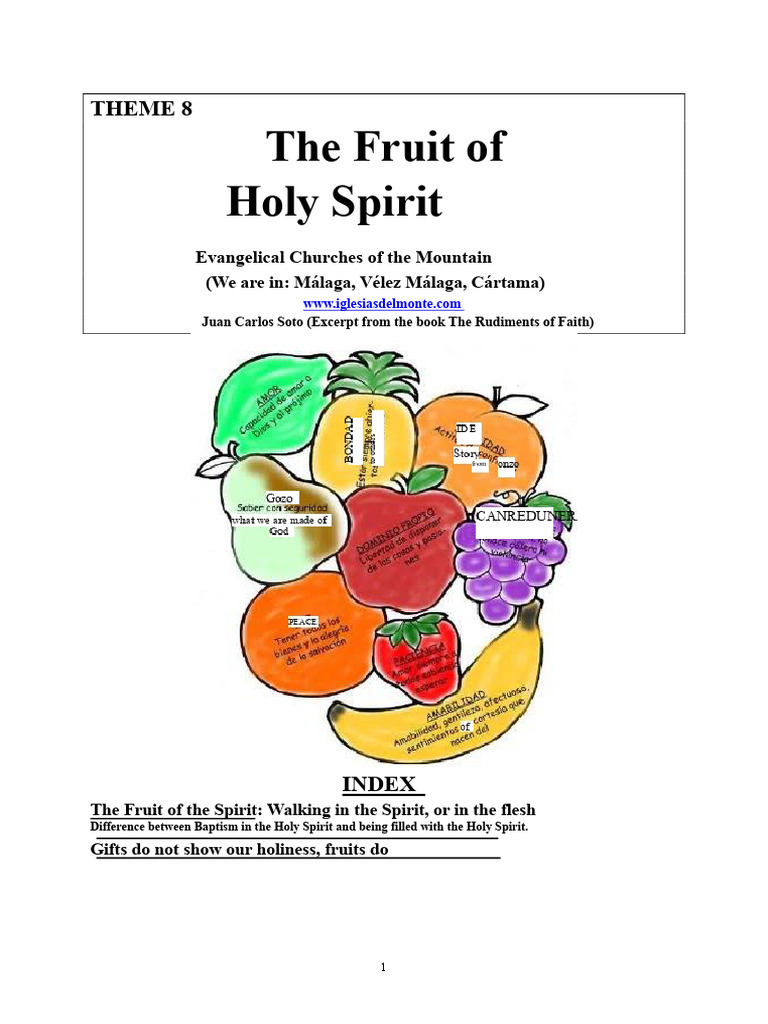 Understanding the Fruit of the Spirit | PDF | Fruit Of The Holy Spirit ...