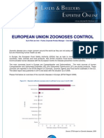 EU Zoonoses Control: Campylobacter, Salmonella Trends