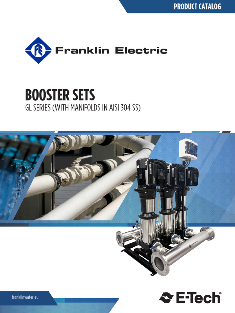 en GL Series Booster Sets Aisi 304 - Rev00 - 01 2024 - Web | PDF ...