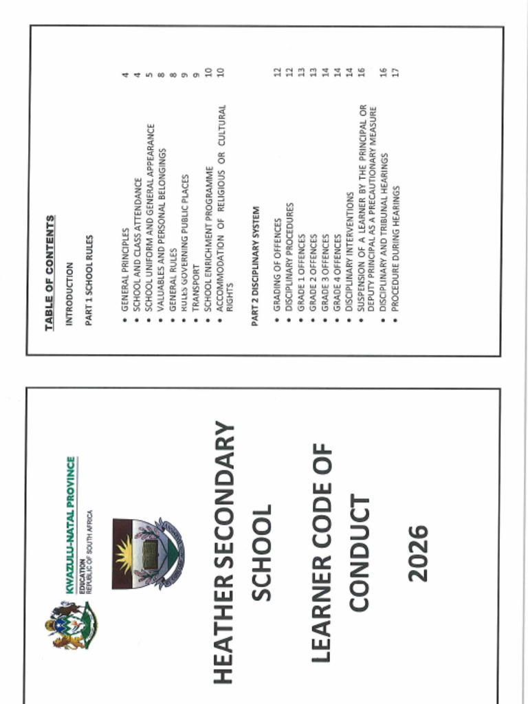 Learner Code of Conduct 2026 | PDF