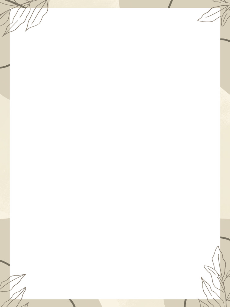 Cream Minimalist Page Border (1) | PDF