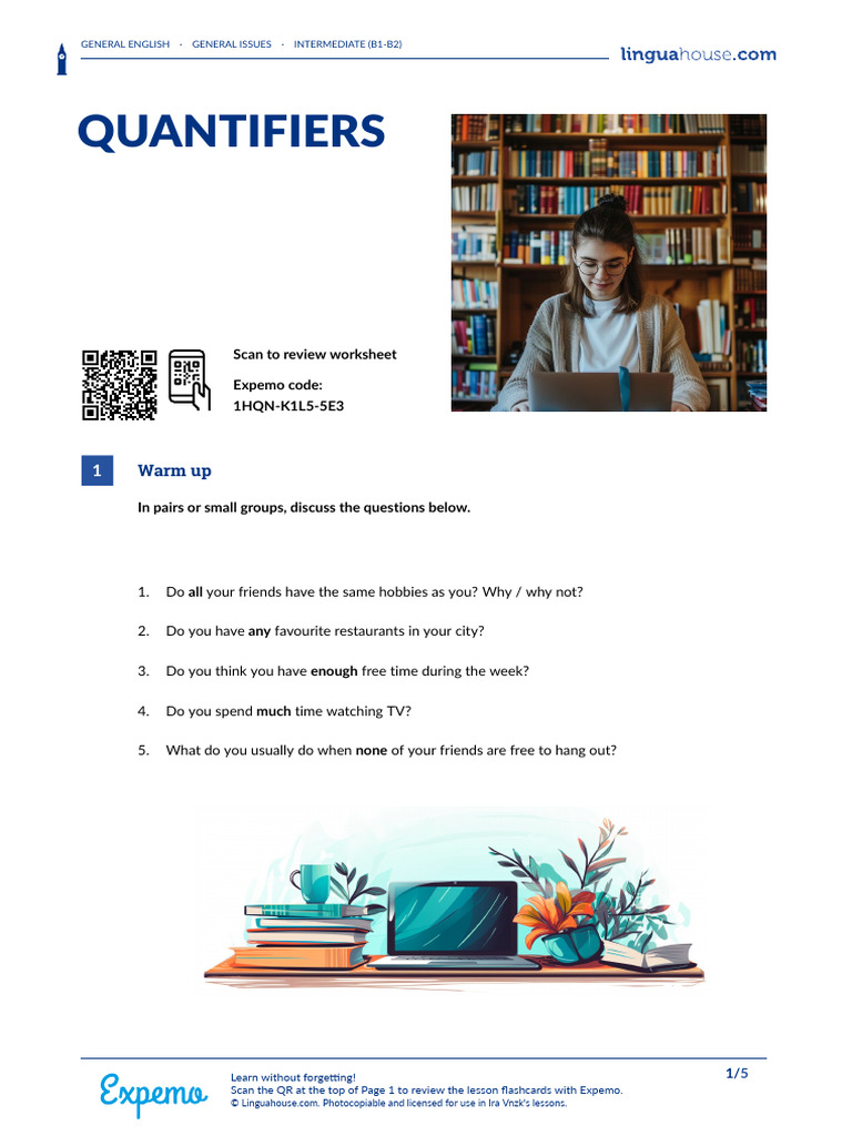 Mastering Quantifiers in English | PDF