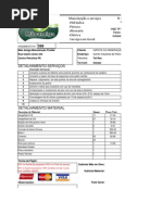 ORÇAMENTO DE lafarge