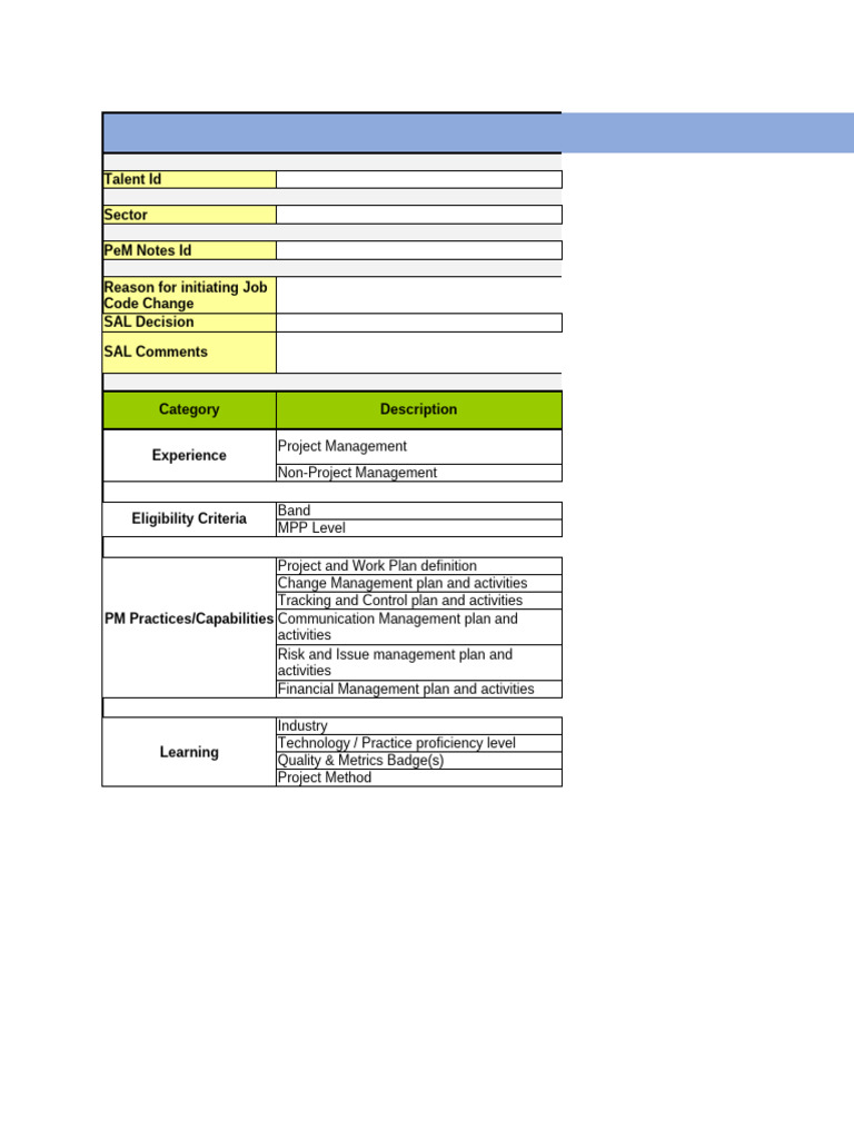 PM JRSS Change Management Guidelines | PDF