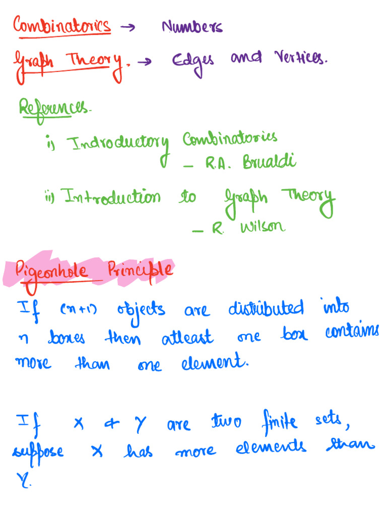 Notes CNGT | PDF | Recurrence Relation | Mathematics