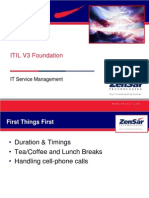 ITIL V3 Foundation