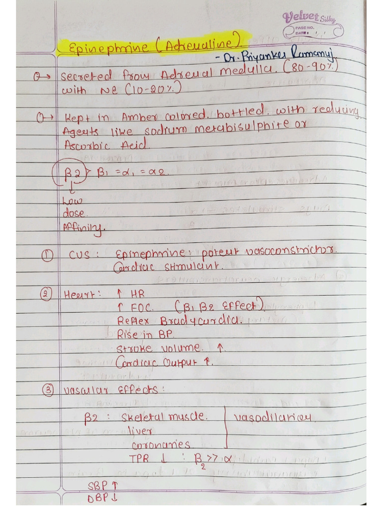 Adrenaline ? | PDF