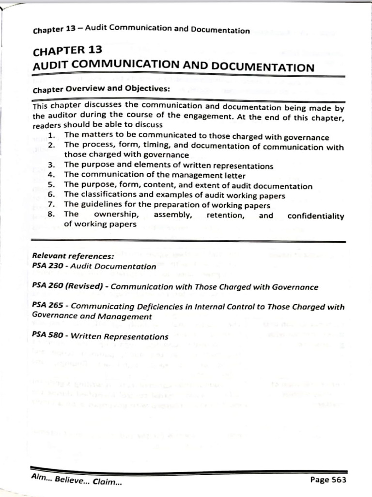 Chapter 13 AAP | PDF