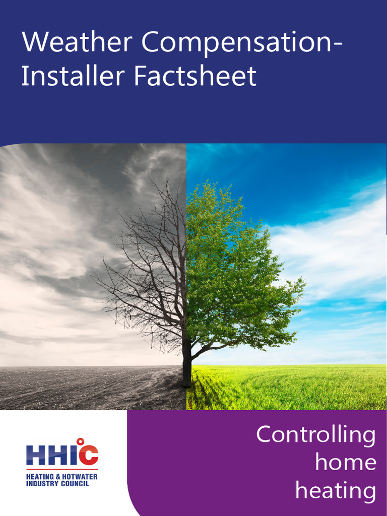 HHIC Weather Compensation Fact Sheet.pdf | PDF | Thermostat | Boiler