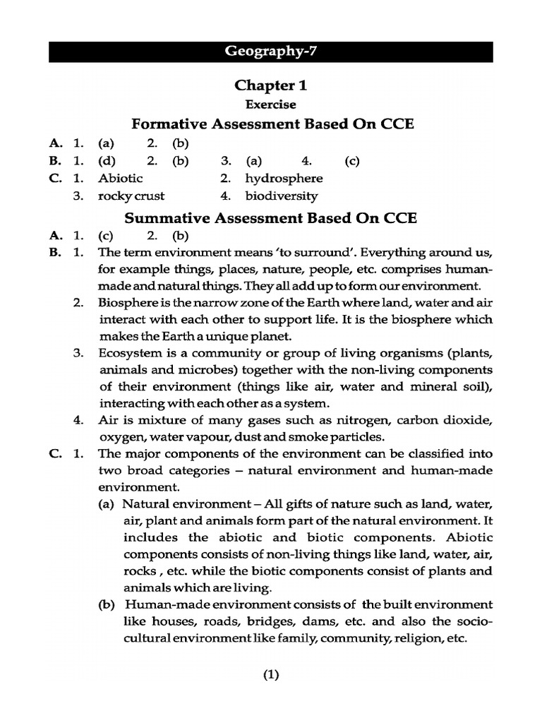 Answer Key Full | PDF