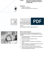 RA Purgar de Aire El Sistema de Refrigeración y Comprobar La Estanqueidad Con Respe