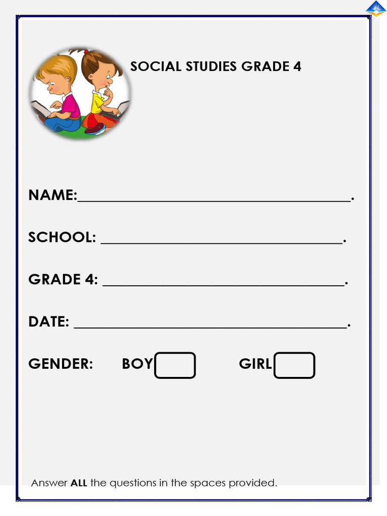 Social Studies Grade 4 | PDF