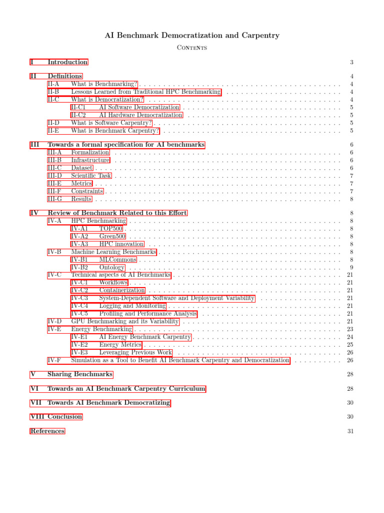 AI Benchmarking and Democratization Guide | PDF | Artificial ...