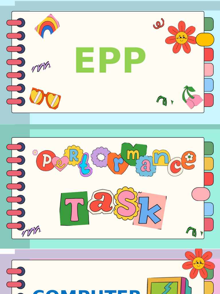 Epp 4 Dahlia Unang Markahan - Performance Task | PDF