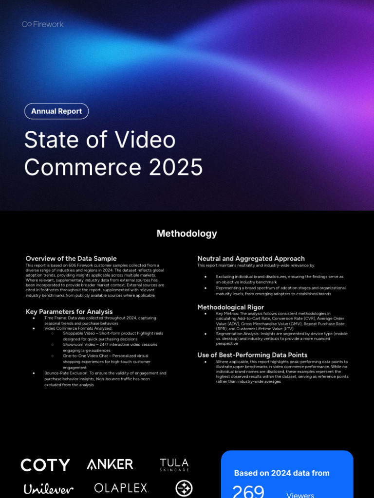 Video Commerce Trends 2025 Report | PDF | E Commerce | Online Shopping