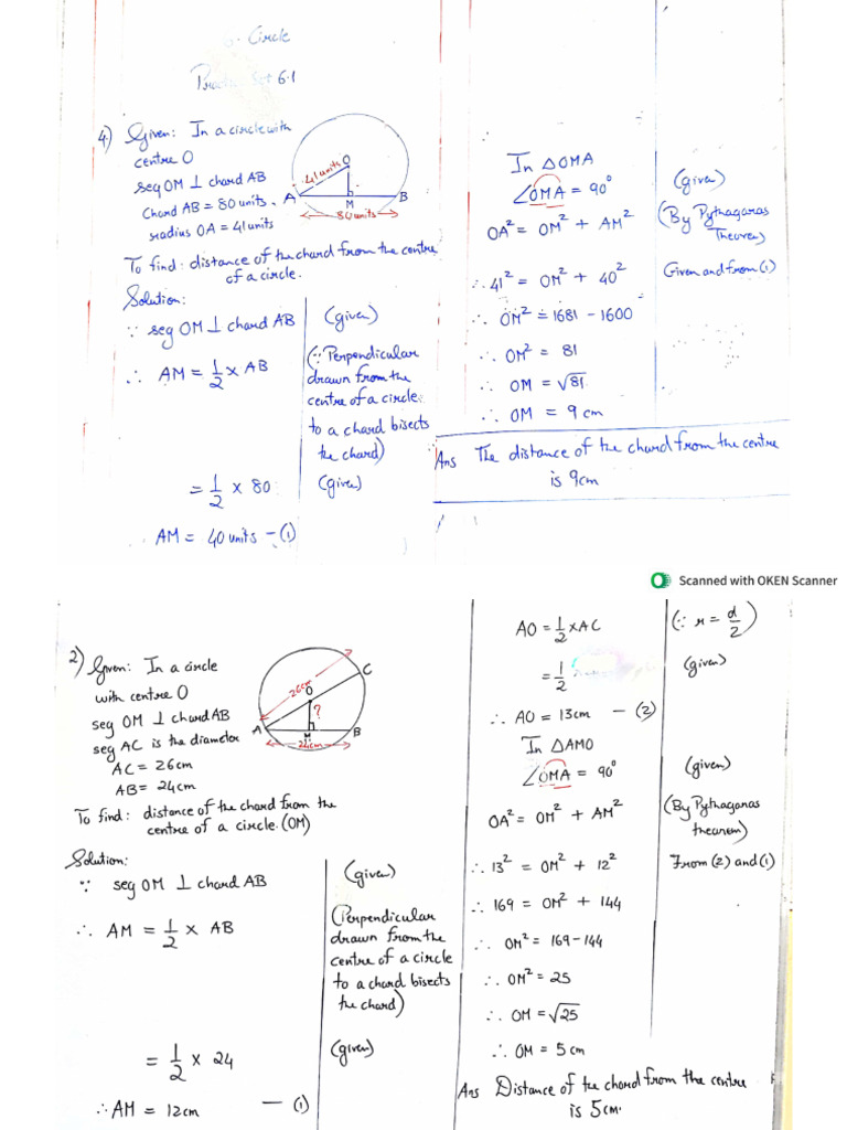 9th Geometry CHP 6 Ex 6.1 | PDF