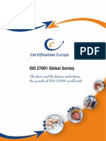 Certification Europe ISO27001 Global Survey