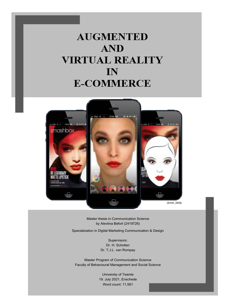 AR and VR Impact on E-Commerce Experience | PDF | Augmented Reality ...