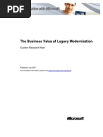 Business Value Legacy Modernization