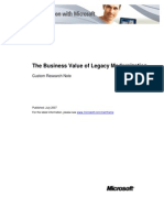 Business Value Legacy Modernization