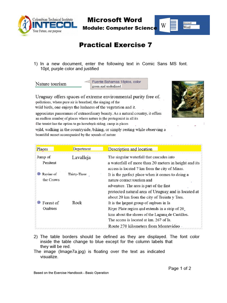 Practical Exercise 7 | PDF