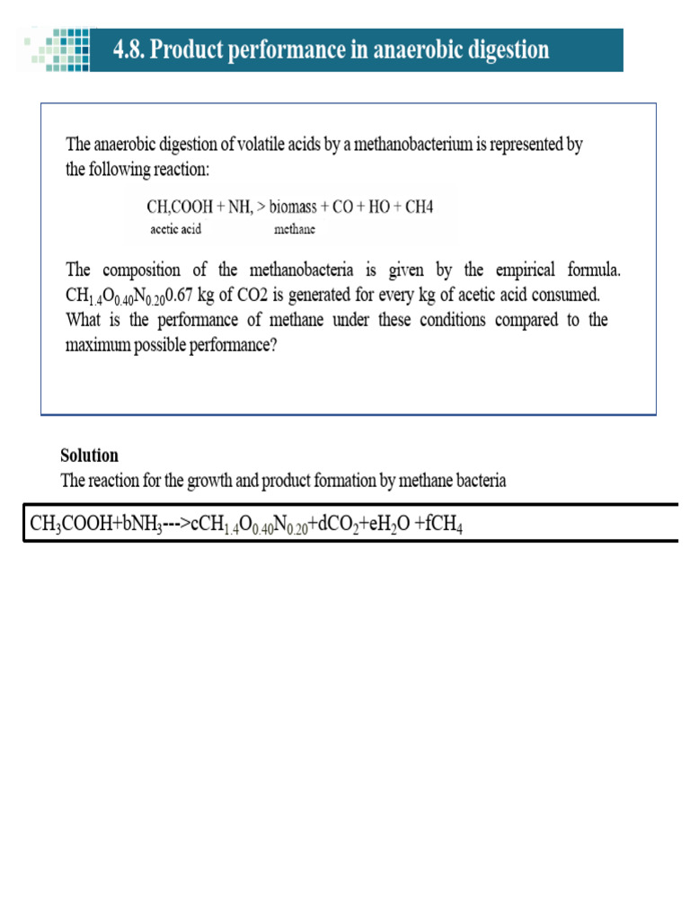 Methane Yield in Anaerobic Digestion | PDF | Anaerobic Digestion ...