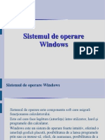 Sistemul de Operare Windows