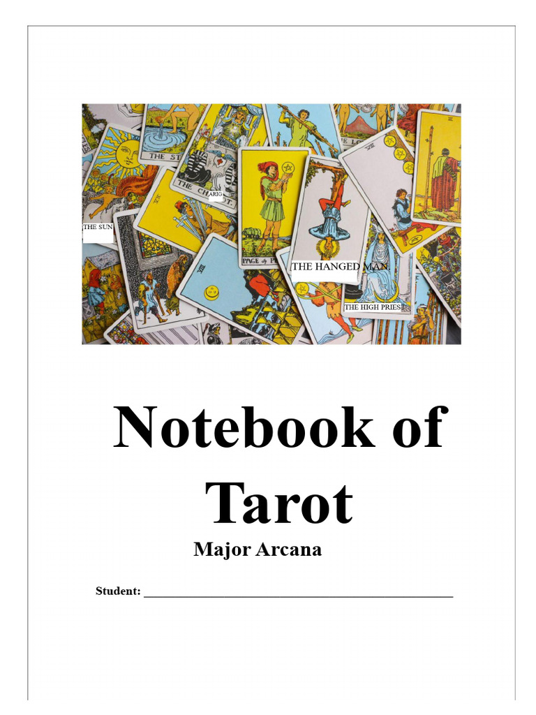 Tarot Major Arcana Study Notes | PDF | Major Arcana | Tarot