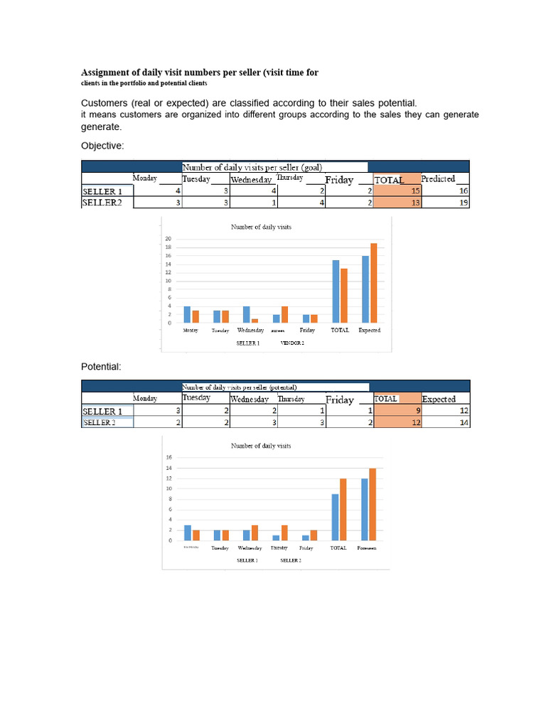 Daily Seller Visit Assignments Guide | PDF