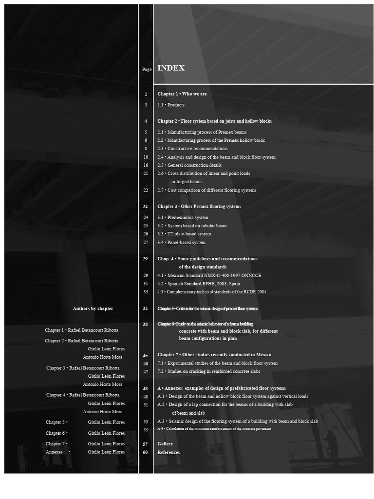 Premex Flooring Systems Overview | PDF | Concrete | Beam (Structure)
