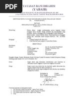 Struktur Organisasi Yayasan Pendidikan Islam Al Azhar 